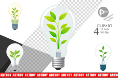 Plant Bulb Clipart Product Image 1