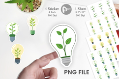 Plant Bulb Sticker Product Image 1