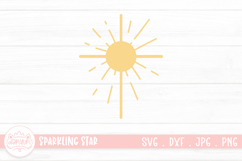 Sparkling Star Effect Clipart | Shining Star, Light Effect Product Image 1
