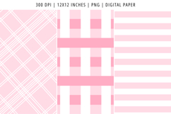 Light Pink Stripes Digital Paper Pattern Product Image 4