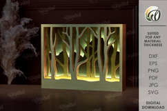 Light Up Wall Art Bundle Laser Cut. Led Wall Decor SVG Product Image 2