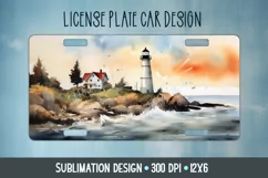 Lighthouse Board Png, License Plate Templates, Car License Plate Png, Rectangular Design Png