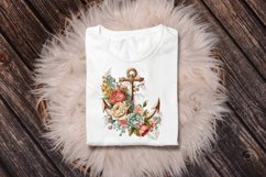 Watercolor Vintage Floral Anchor Clipart Bundle,Anchor Clipart ,Lighthouse Clipart,PNG Bundle,Clipart Bundle,Sublimation PNG,Watercolour Clipart,Commercial Use,Printable Watercolor,Digital Download,Nautical Graphics,Coastal Illustration,Coastal living art