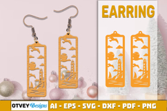 Lighthouse Earring Lasercut Product Image 2
