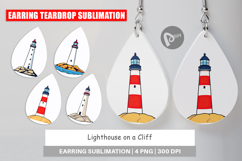 Earring Cliff Lighthouse Product Image 1