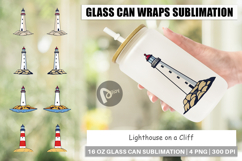 Glass Can Cliff Lighthouse Product Image 1