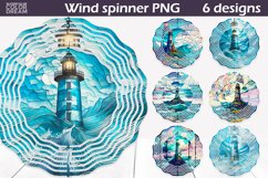 Stained Glass Wind Spinner Bundle | Wind Spinner Bundle Product Image 2