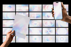 Light Psychedelic Grainy Backgrounds Product Image 1