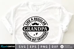 Like a regular grandpa Grumpa SVG, Grandpa SVG Design Product Image 1