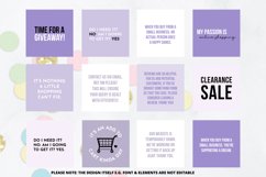 Lilac Editable Canva Instagram Templates