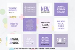 Lilac Editable Canva Instagram Templates