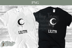 Lilith Symbol | Hand Drawn Gothic Wiccan Emblem of Rebellion Product Image 2