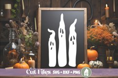 Primitive Ghosts SVG for Halloween Signs, Halloween Shirts Product Image 1