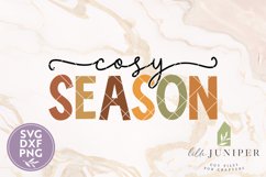 Cosy Season SVG, Autumn Shirt Design Product Image 2