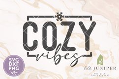 Cozy Vibes SVG, Winter Shirt Design, Christmas SVG Product Image 2