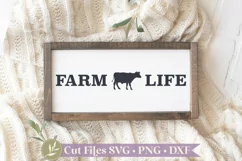 Farm Life SVG, Cow SVG, Homestead SVG Product Image 1