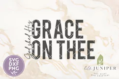 God Shed His Grace On Thee SVG, Patriotic Shirt SVG Product Image 2