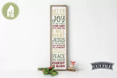Christmas Porch Sign, Christian SVG, Christmas SVG Product Image 3