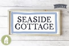 Beach House SVG, Seaside Cottage, Summer SVG Product Image 1