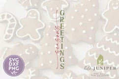 Season's Greetings, Holiday Porch Sign, Christmas SVG Product Image 2