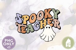 Sublimation PNG, Spooky Teacher Sublimation, Halloween PNG Product Image 2