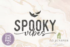 Spooky Vibes SVG, Halloween SVG, Halloween Shirt Design Product Image 2