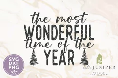 The Most Wonderful Time of the Year SVG, Christmas Shirt SVG Product Image 2