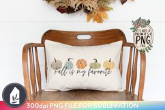 Fall is My Favorite, Sublimation, Pumpkins Sublimation Product Image 4