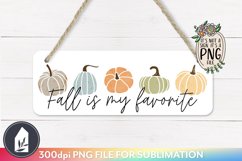 Fall is My Favorite, Sublimation, Pumpkins Sublimation Product Image 3