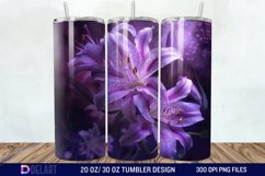 Lily Flowers Tumbler Wrap Product Image 1