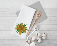 Lily embroidery file, beautiful lily machine embroidery Product Image 3