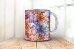 Lily Flowers Digital Paper Bundle Product Image 4