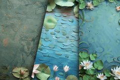 Lily Pond Digital Paper Bundle Product Image 6