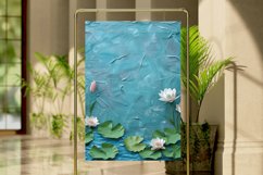 Lily Pond Digital Paper Bundle Product Image 4