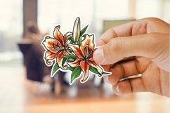 Lily Sticker Clipart Bundle Product Image 2