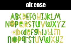 Lime Blossom Color Font Product Image 2