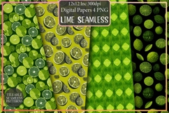 Lime Seamless Patterns Product Image 1