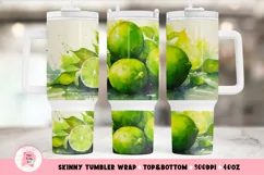 Lime Tumbler Wrap, 40 oz tumbler wrap, Lime Tumbler Wrap, Lime Png