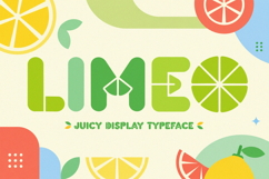 LIMEO - Juicy Display Font Product Image 1