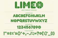 LIMEO - Juicy Display Font Product Image 11