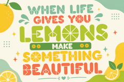 LIMEO - Juicy Display Font Product Image 7