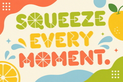 LIMEO - Juicy Display Font Product Image 9