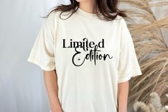 Limited Edition SVG, Motivational Quotes SVG Product Image 3