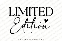 Limited Edition SVG Design Product Image 1