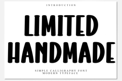 Limited Handmade Product Image 1