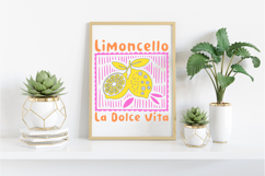 Limoncello La Dolce Vita Lemon PNG Sublimation Product Image 5