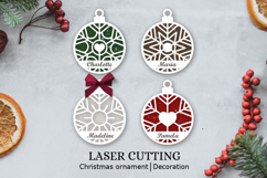 Bundle christmas decor / christmas personalized ornaments Product Image 11