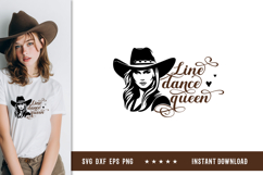 Line Dance SVG | Country Western file Product Image 1