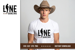 Line Dance SVG | Country Western file Product Image 1