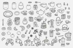 Hygge Scene Creator Modern Line Art Illustrations Bundle Product Image 4